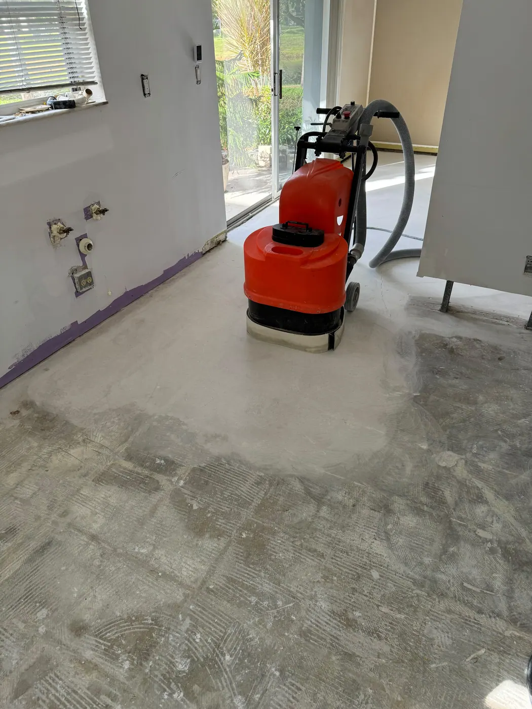 Real First Choice Floor Care concrete polishing project photo 1