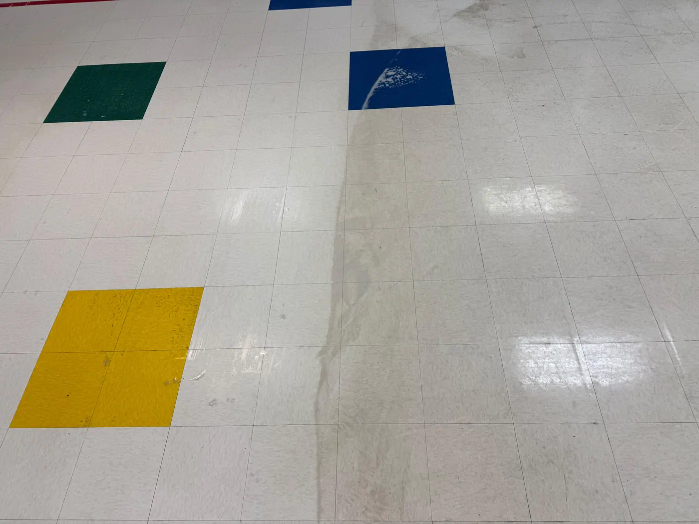 Real First Choice Floor Care vinyl and VCT floor cleaning project photo 1